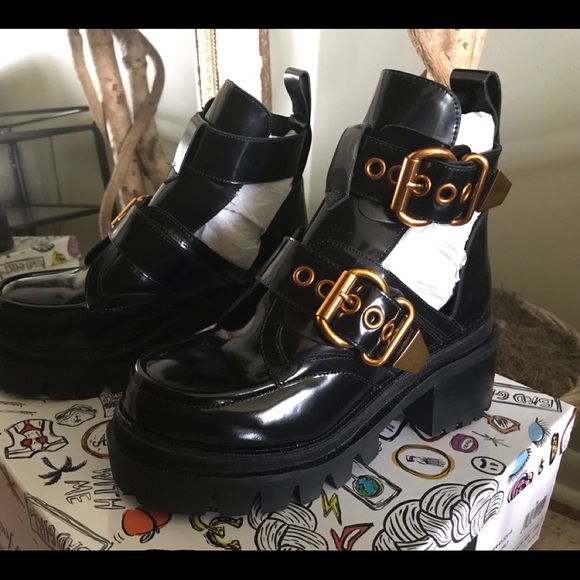 **LAST ONE**Jeffrey Campbell Ankle Buckle Boot - Picture 2 of 5